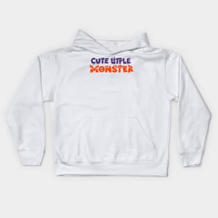 Cute Little Monster Kids Hoodie